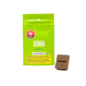 Chowie Wowie: THC Solid Milk Chocolate Square (2 pcs)