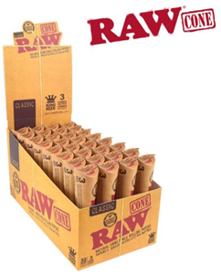 RAW Classic Cones - King Size (3 pack)