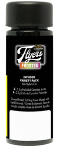 Claybourne: Frosted Flyers Diamond Infused Variety Pack (5 x 0.5g)