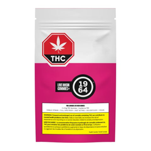 1964: Pink Lemonade Live Rosin Gummies (2 pcs)