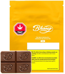 Bhang: Milk Chocolate Square (4 pcs)