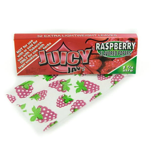 Juicy Jays: Flavored Rolling Papers - Raspberry