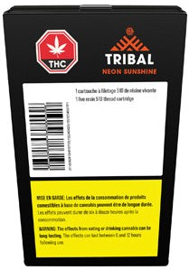 Tribal: Neon Sunshine Live Resin Cartridge (1g)